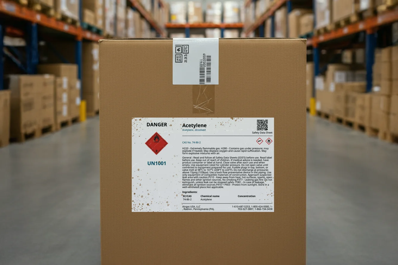 GHS transport labels